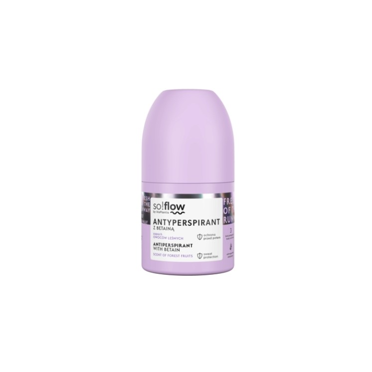 So!flow Antitranspirant met Betaine Bosvruchten 50 ml