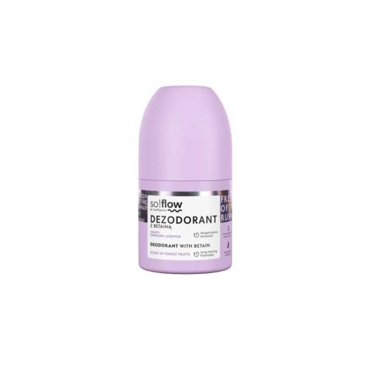 So!flow Deodorant met Betaine Bosvruchten 50 ml