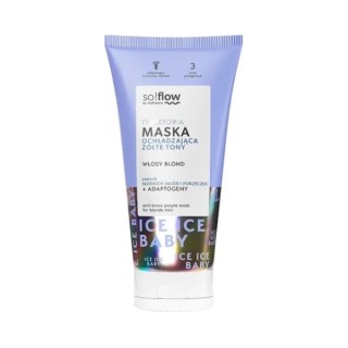 So!flow purple Kühlende Maske für Gelbstiche für blond Haar 200 ml