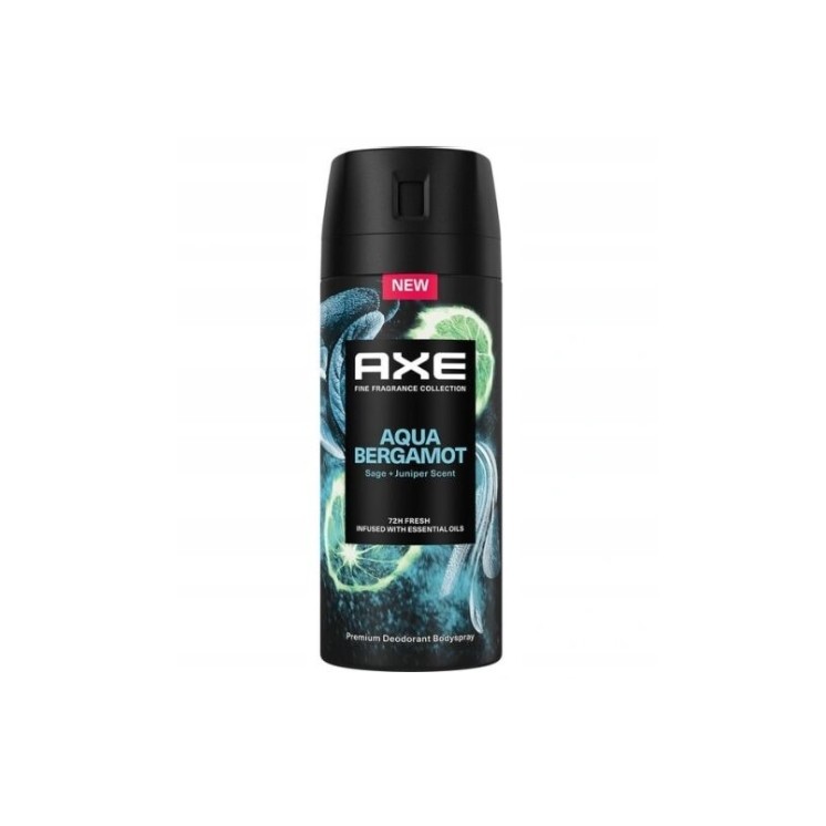 Axe Aqua Bergamotte Deodorant Spray 150 ml