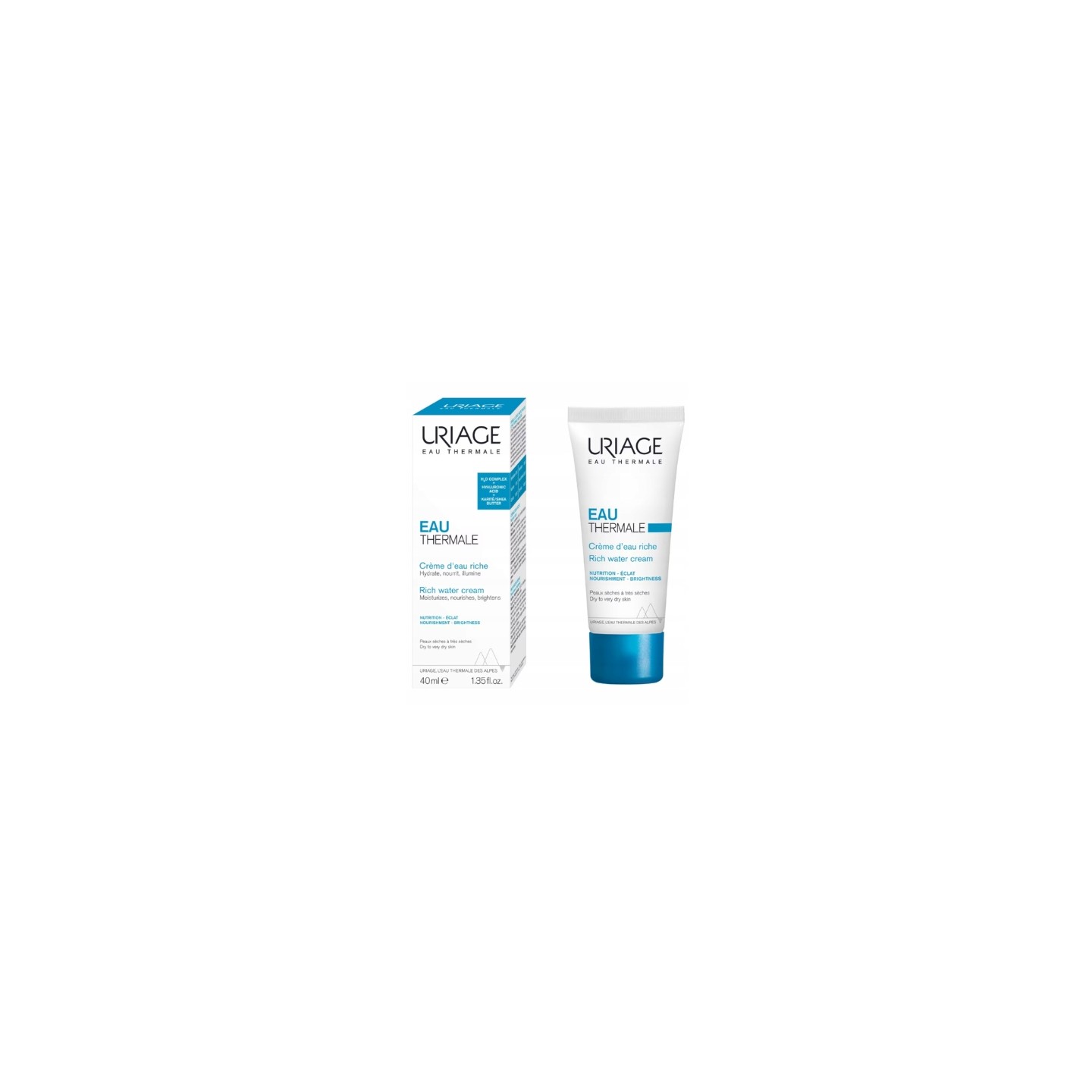 Uriage Water HA Reichhaltige Gesichtscreme 40 ml Uriage Water HA Reichhaltige Gesichtscreme 40 ml