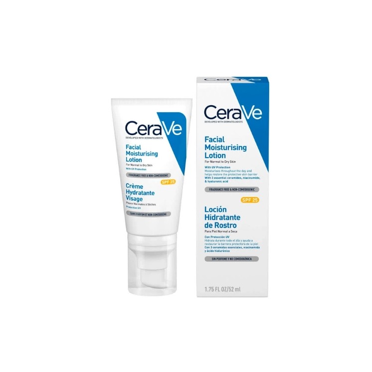 Cerave Hydraterende Gezichtscrème voor Normale tot Droge Huid SPF30 52 ml