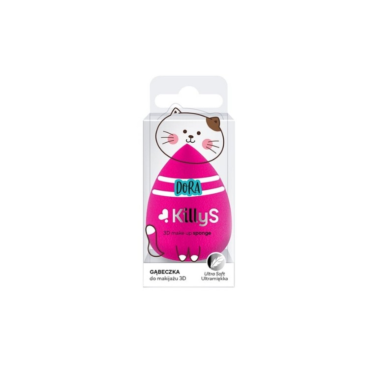KillyS 3D Make Up Schwamm Ultra Soft Dora Makeup Sponge 1 Stück