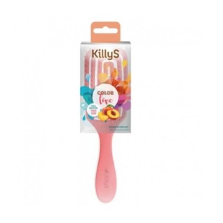 KillyS Color Love Peach Haarborstel 1 st