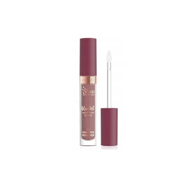 Stars from the stars Blanket samtmatter flüssiger Lippenstift /02/ Sweater Weather 3,85 g