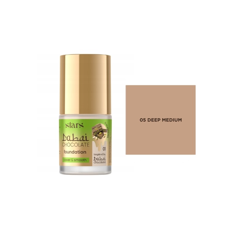 Stars from the stars Dubai Chocolate Foundation Face foundation /05/ Deep Medium 25 g