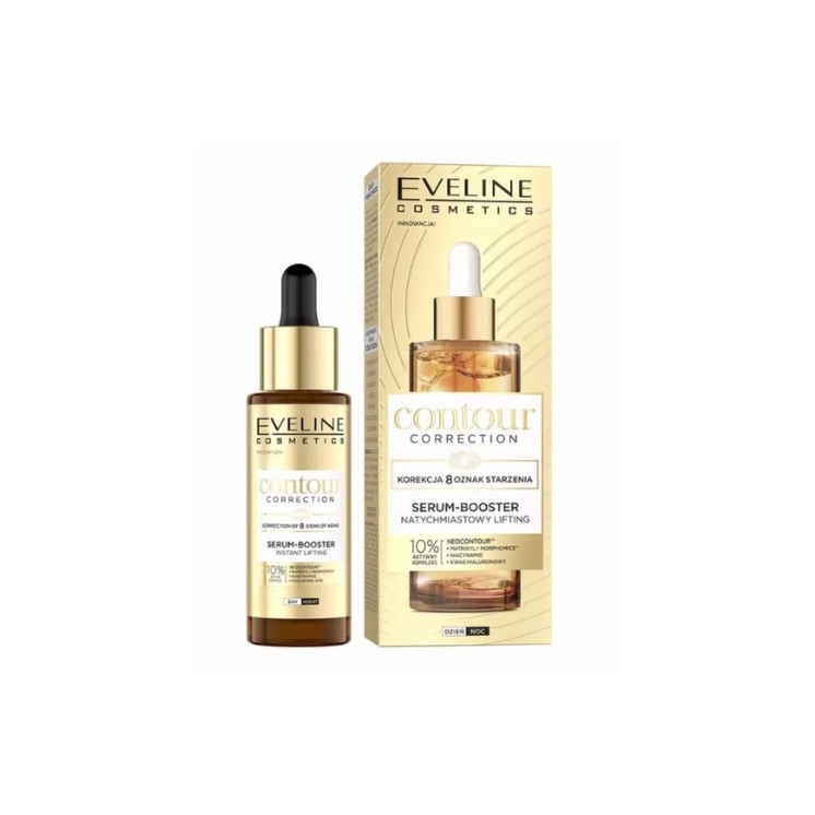 Sérum correcteur contour Eveline - booster visage 30 ml