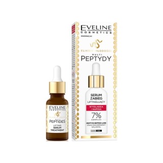 Eveline Elixir de Jeunesse – sérum liftant 18 ml au complexe multipeptides, spilanthol et acide hyaluronique 7% lisse les rides,
