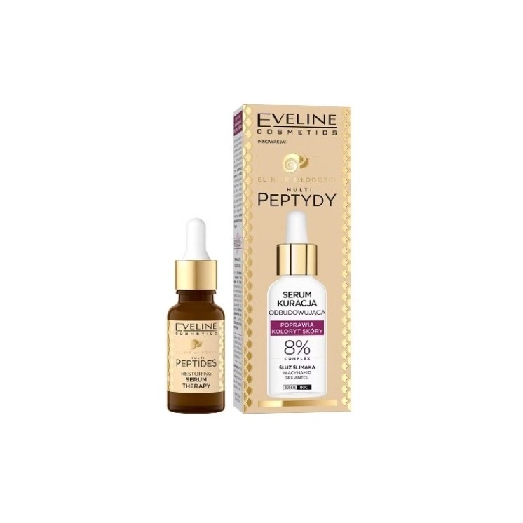 Sérum multipeptides Élixir de Jeunesse Eveline Soin Régénérant 18 ml