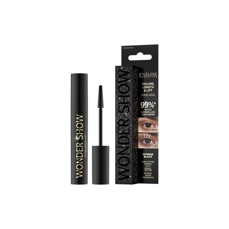 Masque pour les yeux Eveline Wonder Show Volume, Longueur et Lifting 7 ml
