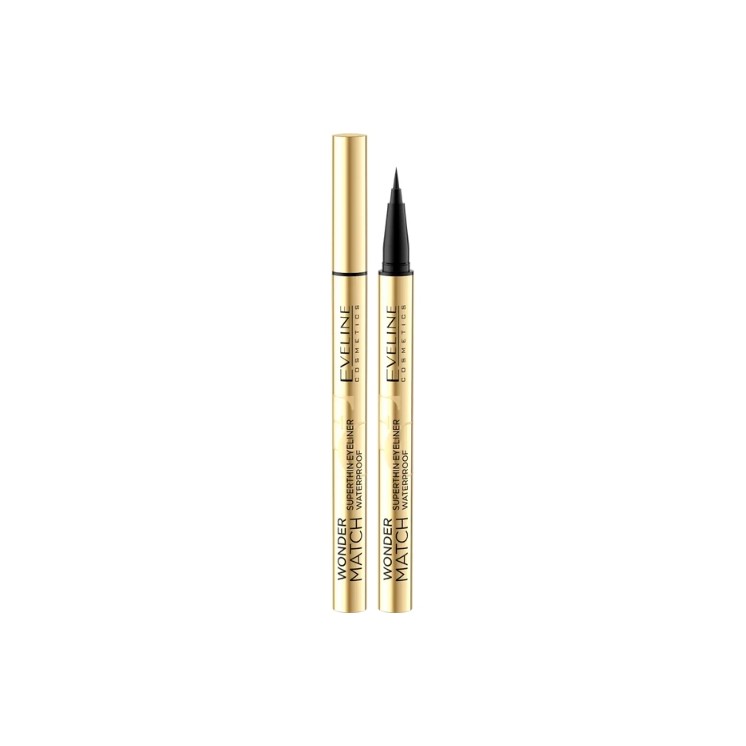 Eveline Wonder Match Superthin Eyeliner w pisaku Black 1 sztuka