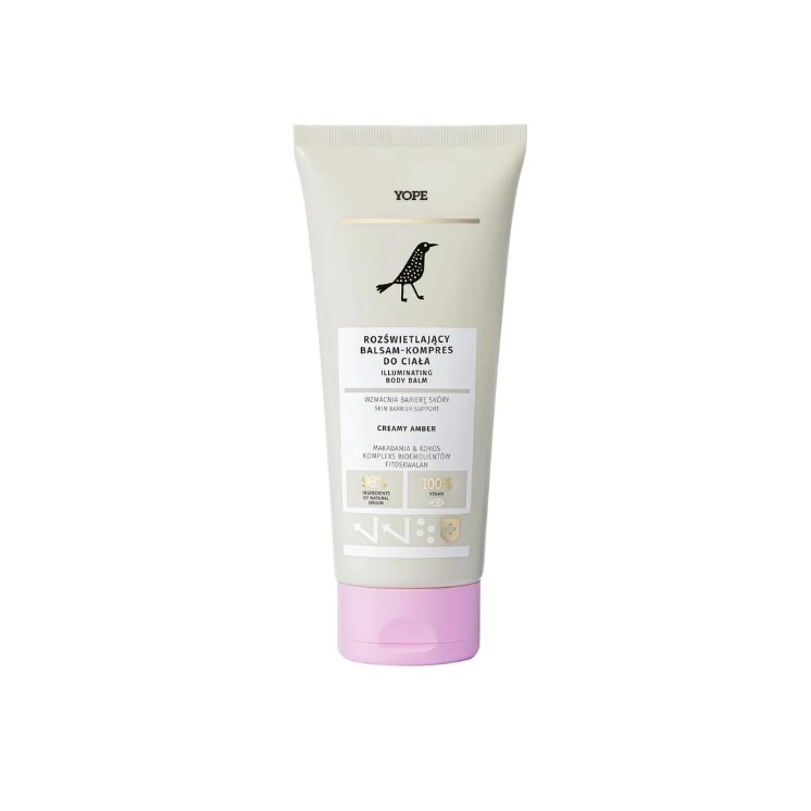 Baume Corps Illuminateur YOPE - Amber Crémeux 200 ml