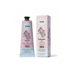 YOPE Natürliche Rhabarber- und Rosenhandcreme 50 ml