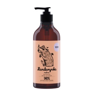 YOPE natürliche flüssige Handseife Mandarine und Himbeere 500 ml