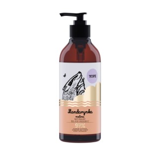 YOPE natürliches Duschgel mit Mandarine und Himbeere, 400 ml