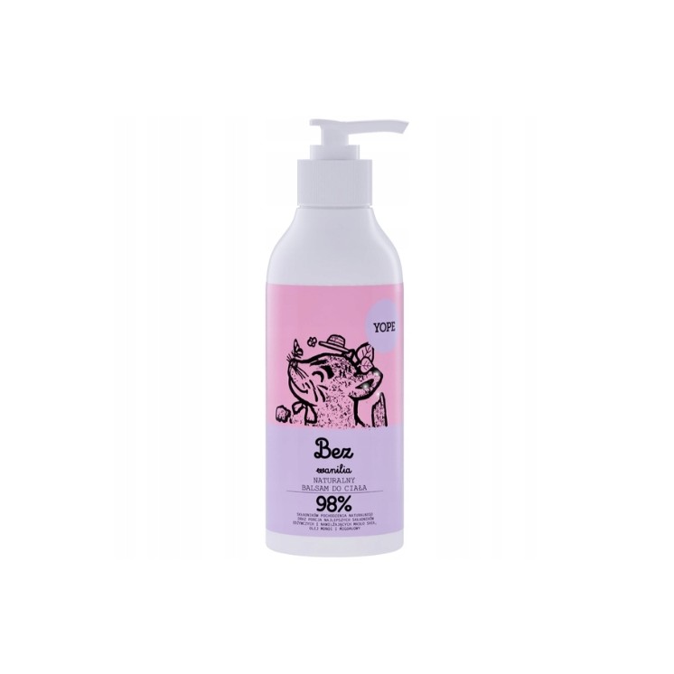 YOPE Natural Body Balm Lilac and Vanilla 300 ml