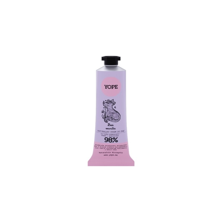 YOPE Natürliche Handcreme Flieder und Vanille 50 ml