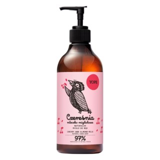YOPE natürliche flüssige Handseife Kirsche und Mandelmilch 500 ml