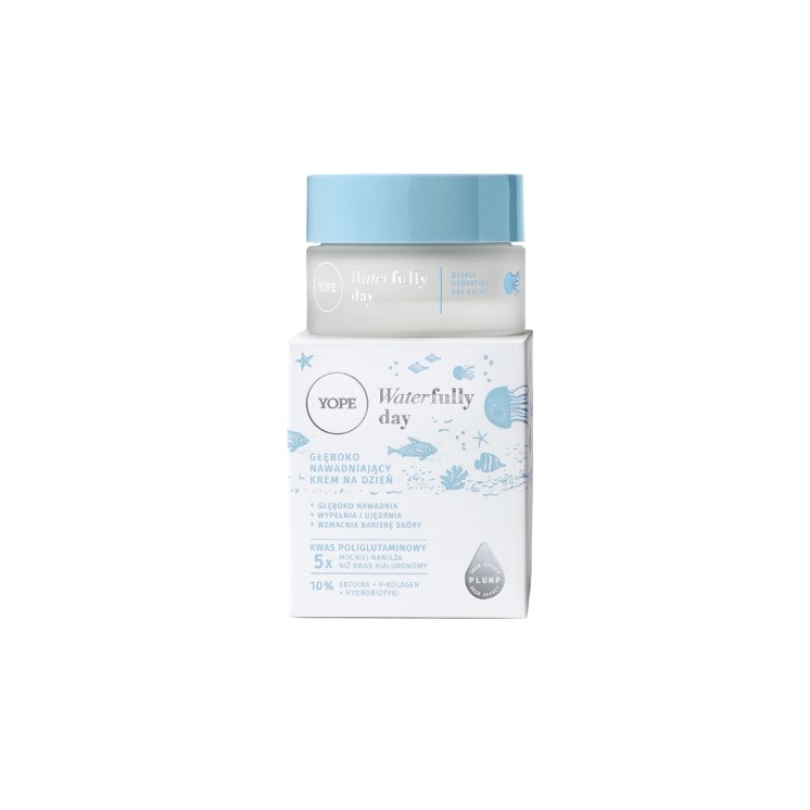 YOPE Waterfully Crème de Jour Hydratante en Profondeur 50 ml