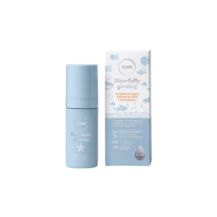 YOPE Waterfully Glowing Illuminating Face Serum mit Vitamin C 30 ml