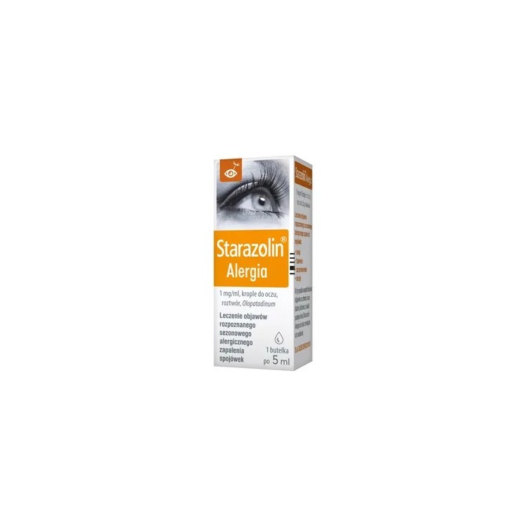 Starazolin Alergia Krople do oczu 5 ml