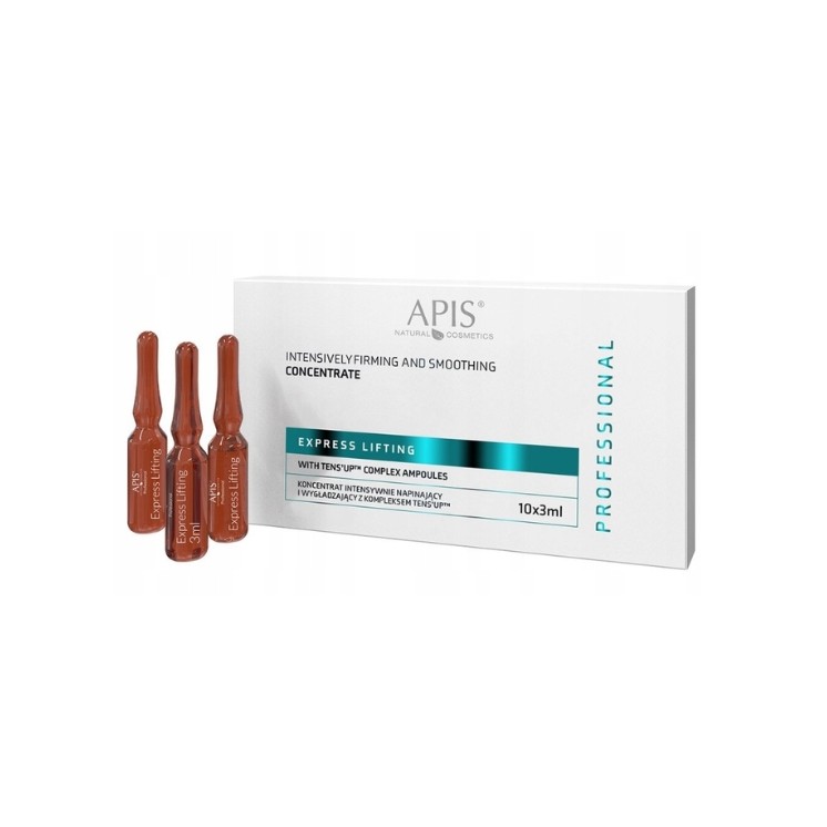 Apis Express Lifting Intensief verstevigende en gladmakende gezichtsampullen 10 x 3 ml