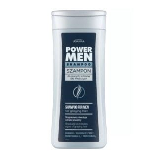 Joanna POWER MEN Shampoo voor grijs haar 200 ml Joanna POWER MEN Shampoo voor grijs haar 200 ml