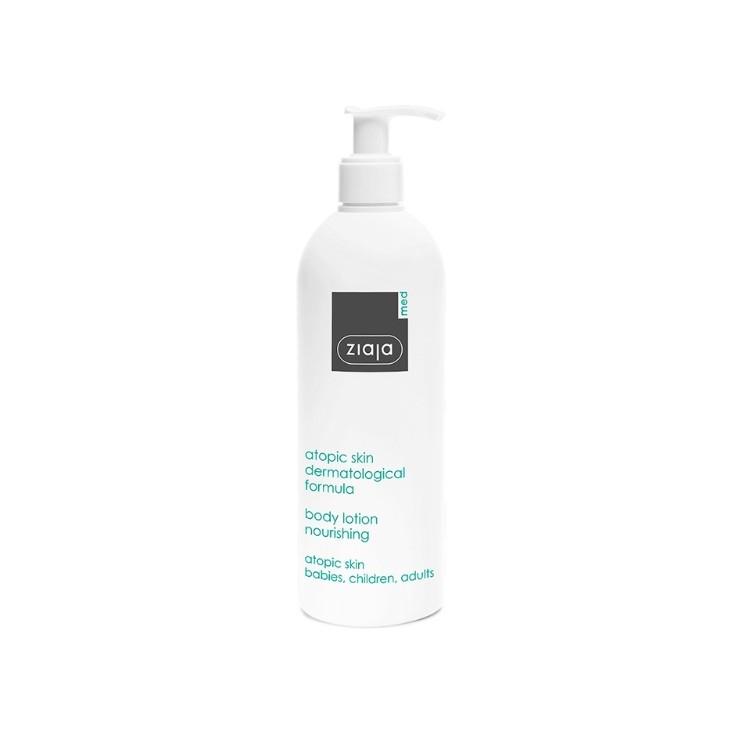 Ziaja Med atopische dermatologische behandeling hydraterende lichaamsemulsie 400 ml