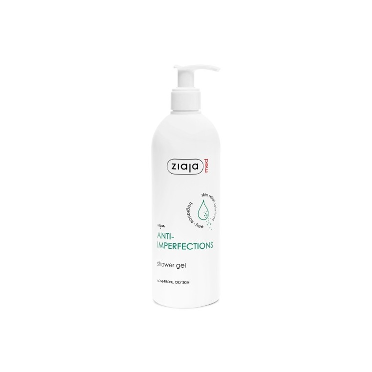 Ziaja Med Antibacteriële behandeling Body wash gel 400 ml