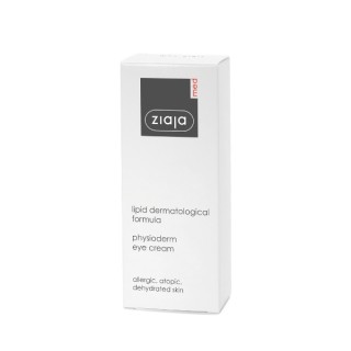 Crème contour des yeux Ziaja Med Lipid Treatment pour peaux atopiques/allergiques 15 ml