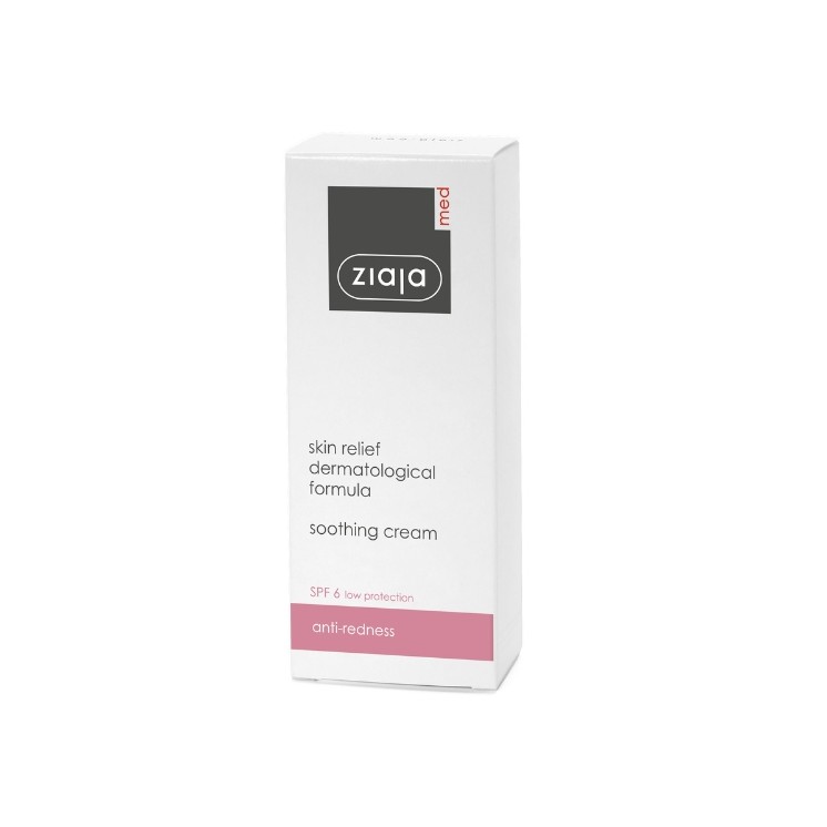 Ziaja Med Soothing Treatment Ultra-verzachtende gezichtscrème voor rosacea 50 ml