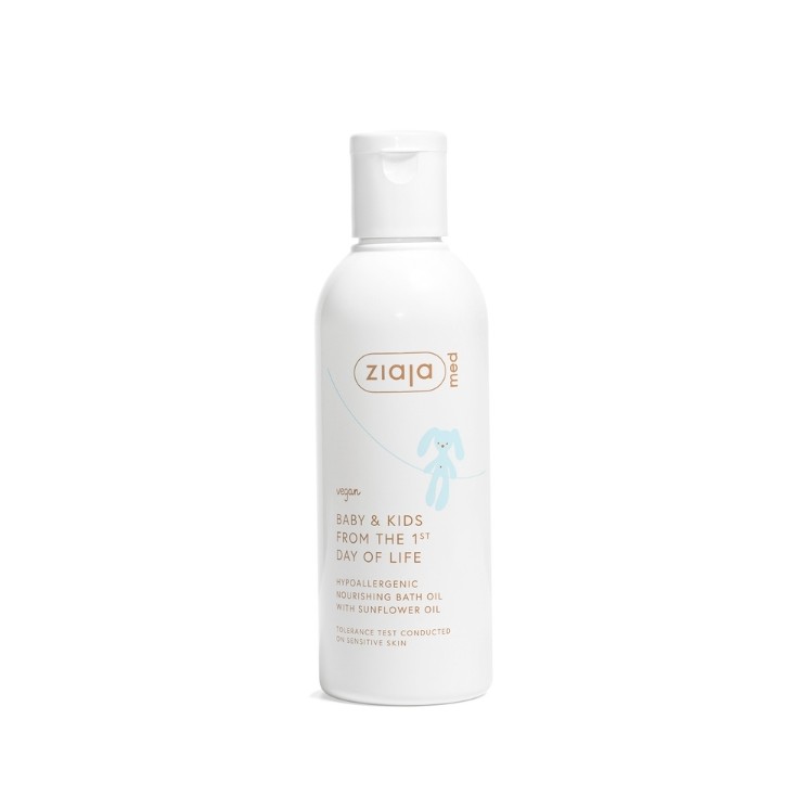 Ziaja Med Kids hydraterende en reinigende badolie 200 ml
