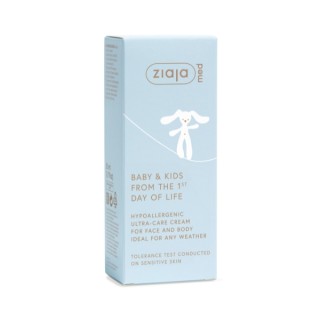 Ziaja Med Kids Crème Ultra-Nourrissante Visage et Mains 50 ml
