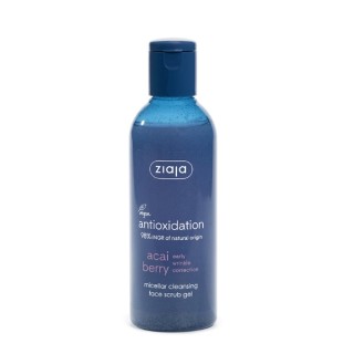Ziaja Jagody Acai Żel micelarny oczyszczający z peelingiem 200 ml