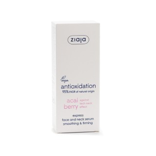 Ziaja Acai Berries Express Serum voor het gladmaken en verstevigen van gezicht en hals 50 ml Ziaja Acai Berries Express Serum voor het gladmaken en verstevigen van gezicht en hals 50 ml