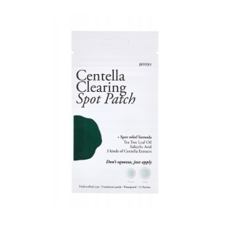 Patchs éclaircissants Petitfee Centella pour imperfections, 23 pièces