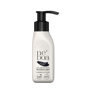 Neboa 2in1 Färbende Haarmaske Satin Black 100 ml