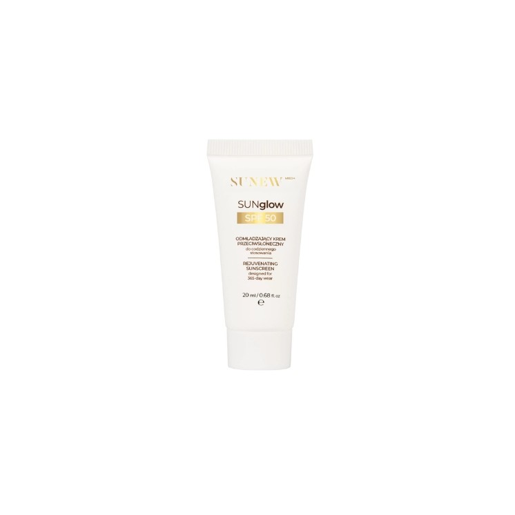 Sunew Med+ SUNglow SPF50 Verjüngende Gesichtscreme, Travel Size 20 ml