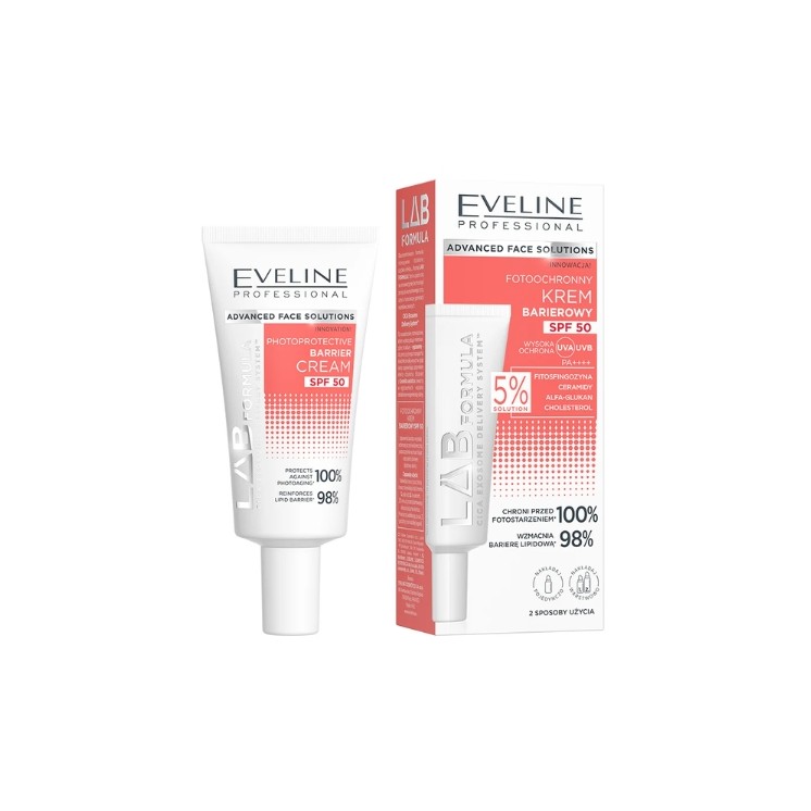 Eveline Lab Formula fotoochronny Krem do twarzy barierowy SPF50 40 ml