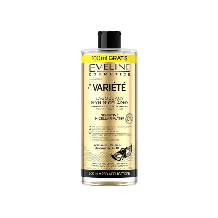 Eveline Variete łagodzący Płyn micelarny 500 ml