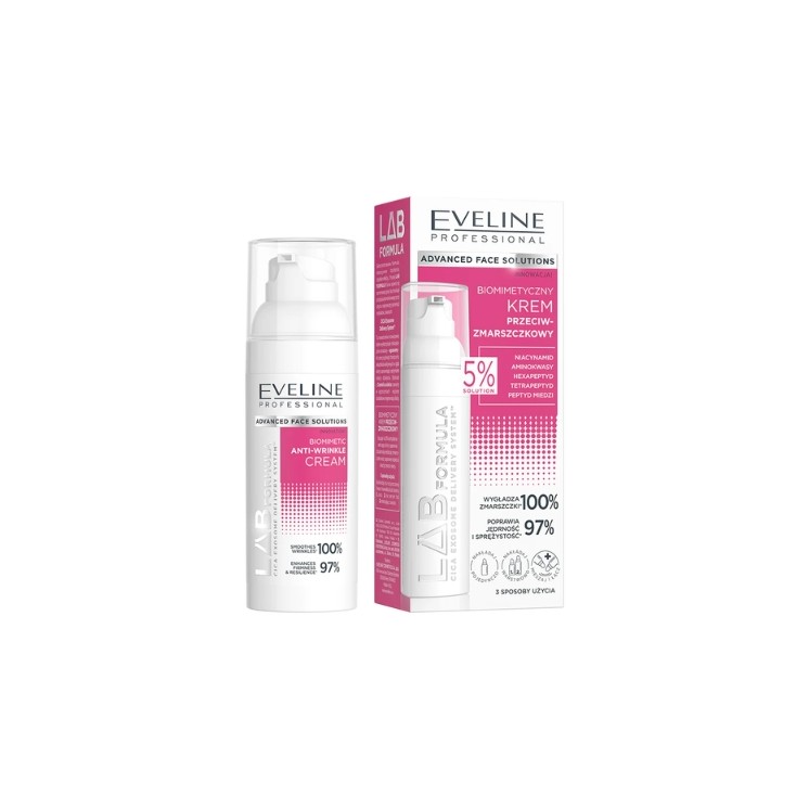 Eveline Lab Formula biomimetyczny Krem przeciwzmarszczkowy do twarzy 50 ml