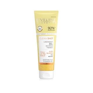 Eveline Clean Shot łagodzący Żel do mycia twarzy 140 ml