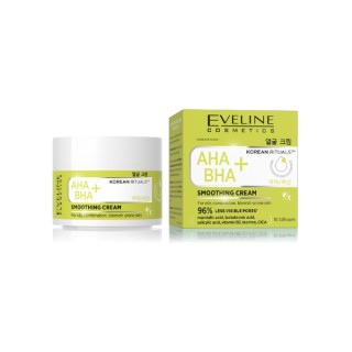 Eveline Korean Rituals AHA BHA+ wygladzający Krem do twarzy 50 ml