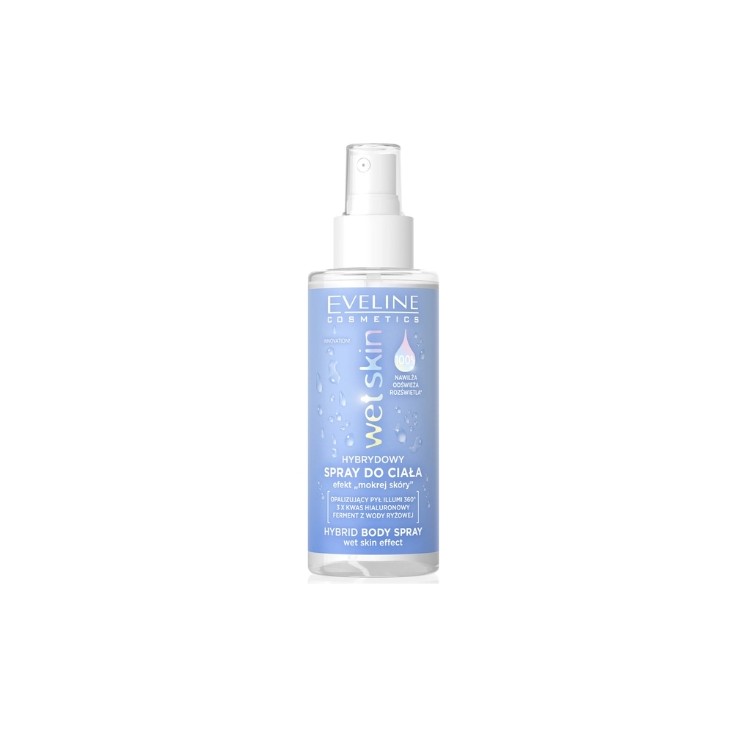 Eveline WetSkin hybrydowy Spray do ciała Efekt "mokrej skóry" 150 ml