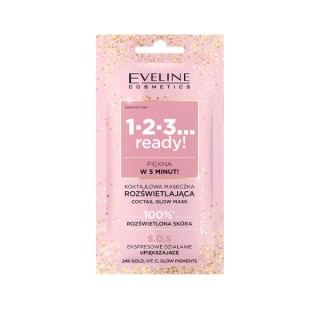Eveline 1-2-3...fertig! Cocktail Illuminating Face Mask 8 ml