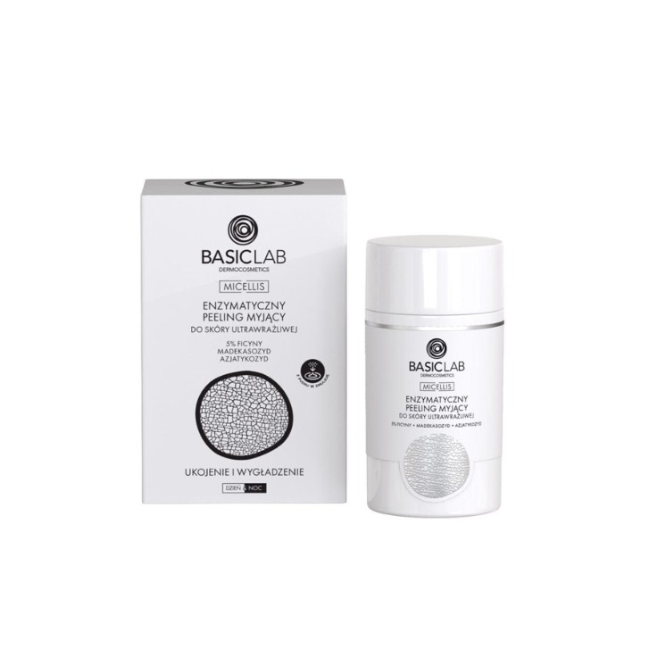 BasicLab Micellis Enzymatisches Peeling ultraempfindliche Haut, 35 g