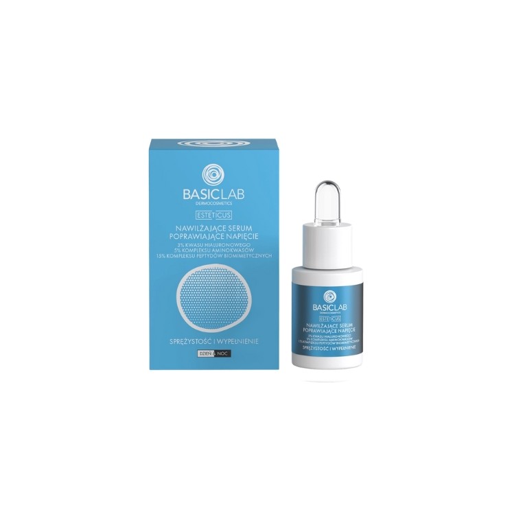 BasicLab Esteticus Hydraterend Verstevigend Gezichtsserum 15 ml
