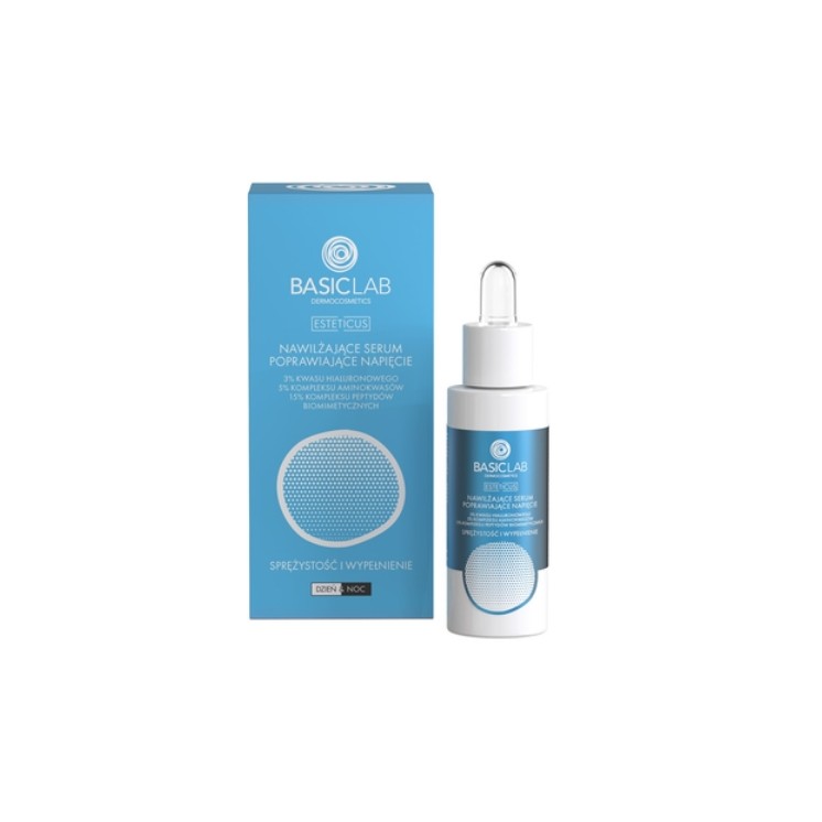 BasicLab Esteticus Hydraterend Verstevigend Gezichtsserum 30 ml