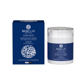 BasicLab Complementis Masque Hydratant Visage, Cou et Décolleté 50 ml