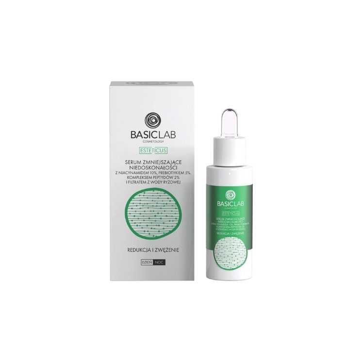 Sérum visage BasicLab Esteticus pour la réduction des imperfections 30 ml